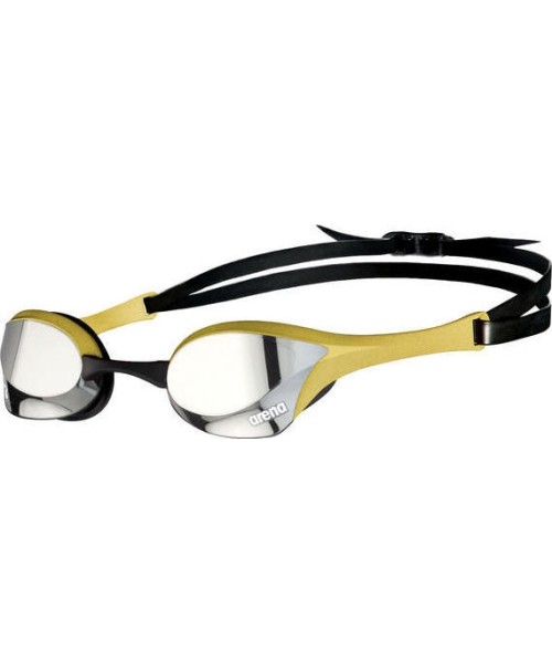 Diving Goggles & Masks Arena: Veidrodiniai plaukimo akiniai Arena Cobra Ultra Swipe, sidabriniai-auksiniai