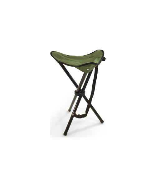 Chairs and Stools BasicNature: Tripod Stool Travelchair BasicNature, steel green
