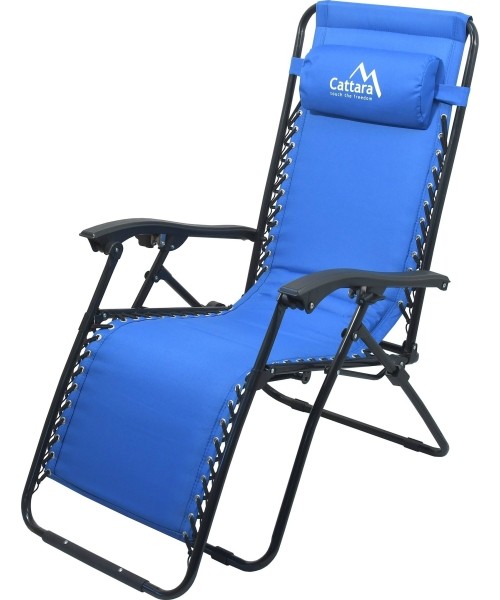 Turistinės kėdės Cattara: Stovyklavimo kėdė Cattara Livorno – mėlyna