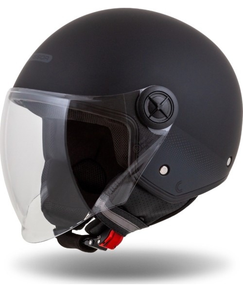 Scooter Helmets Cassida: Motorcycle Helmet Cassida Handy Matte Black/Gray