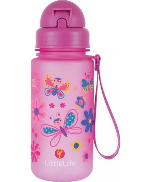 Gertuvės ir puodeliai LittleLife: Vaikiška gertuvė Littlelife Animal Bottle Butterfly