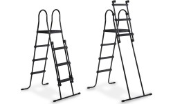Above Ground Pools Exit: Baseinas EXIT Wood ø427x122cm su pompa su filtru - rudas