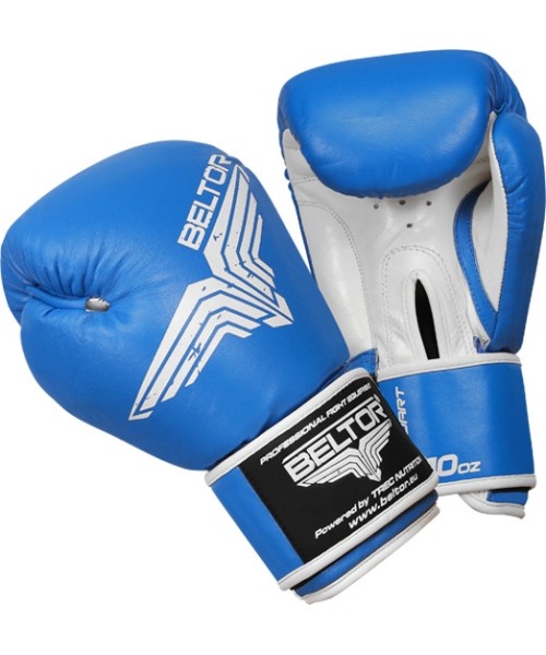 Boxing Gloves Beltor: Bokso pirštinės Beltor Standart B0024 mėlynos, 10oz