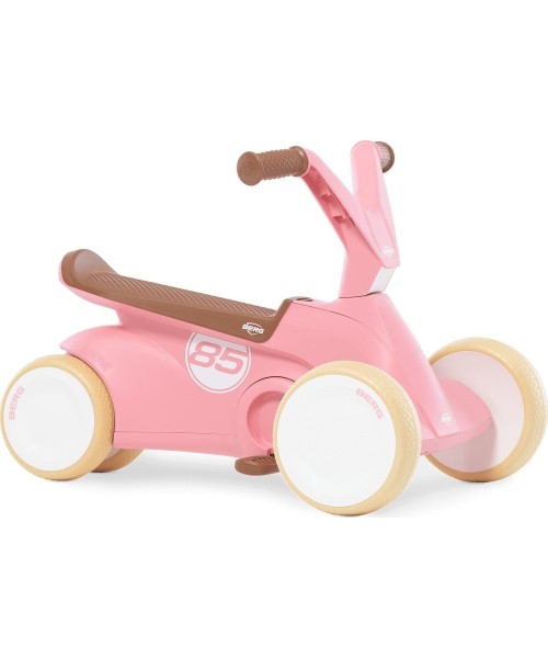 Vaikiškos mašinėlės Berg BERG: Mašinėlė vaikams BERG GO² Retro Pink