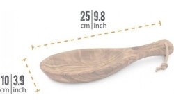 Indai : Plokščias medinis dubuo 25cm Petromax