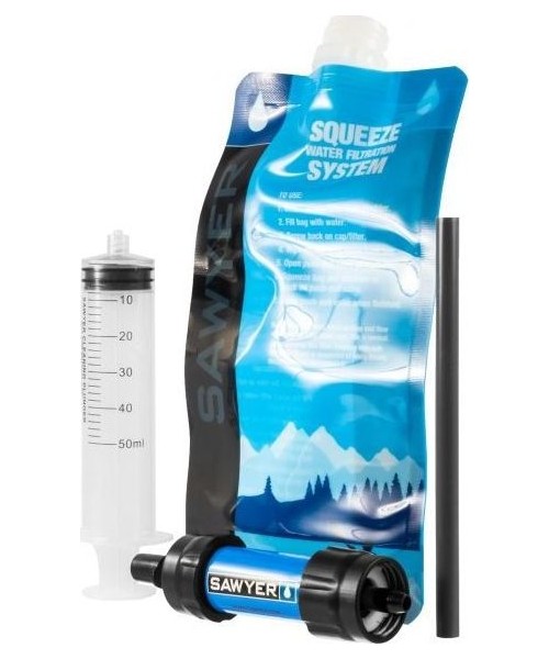 Stovyklavimo aksesuarai Sawyer: Vandens filtravimo sistema Sawyer SP128 Mini