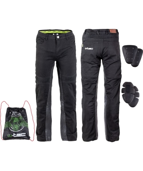 Men's Textile Motorcycle Trousers W-TEC: Vyriški moto džinsai W-TEC Raggan