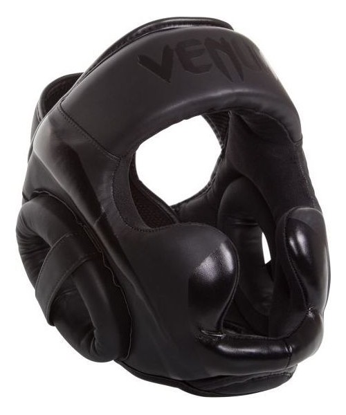 Boxing Helmets Venum: Headgear Venum Elite - Black