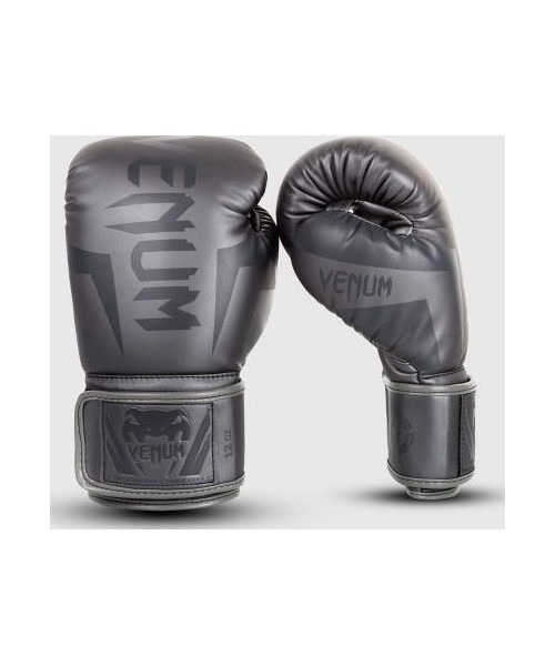 Boxing Gloves Venum: Bokso pirštinės Venum Elite - pilkos