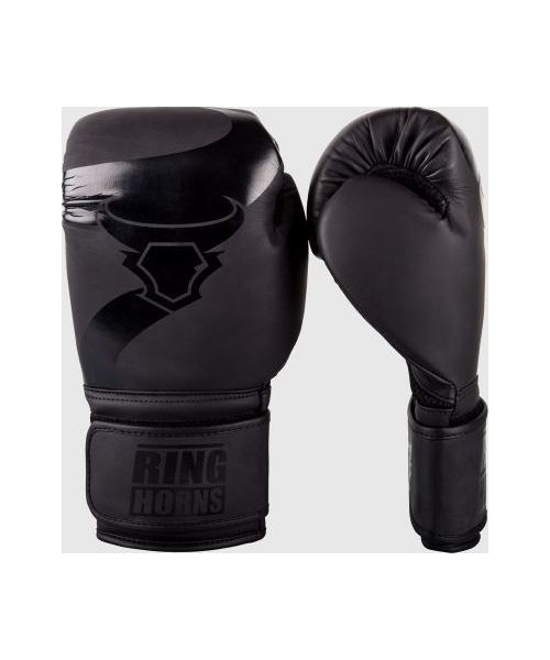 Boxing Gloves Ringhorns: Bokso pirštinės Ringhorns Charger - juodos