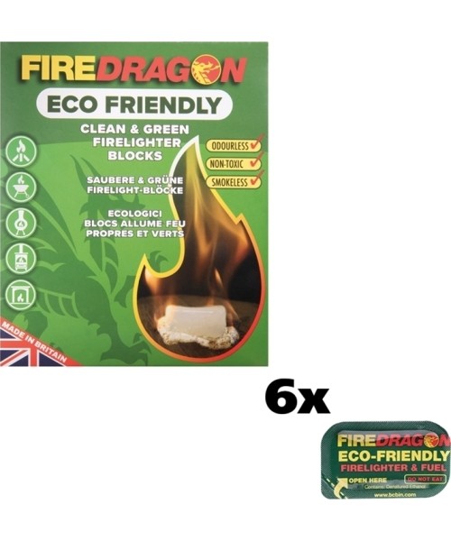 Cookers and Accessories MIL-TEC: FIRE DRAGON FUEL (6 PIECE)