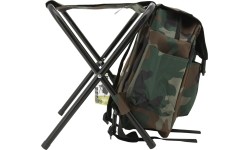 Chairs and Stools Cattara: Sulankstoma kėdė su kuprine Cattara Olbia Army