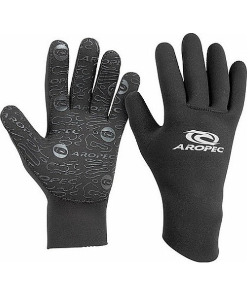 Gloves for Cold Water Swimming Aropec: Neopreninės pirštinės Aropec Ergo Stretch, 2mm