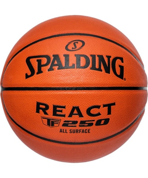 Krepšinio kamuoliai Spalding: Krepšinio kamuolys Spalding React TF-250, dydis 7