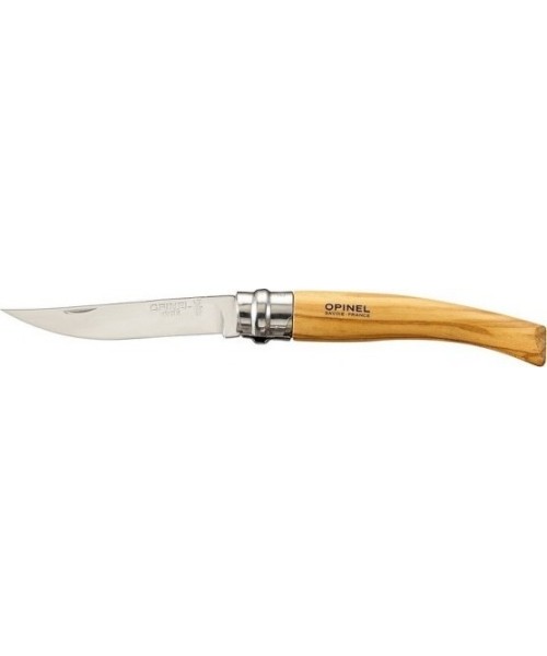 Hunting and Survival Knives Opinel: Knife Opinel Nr.8, Thin Blade, Olive Handle