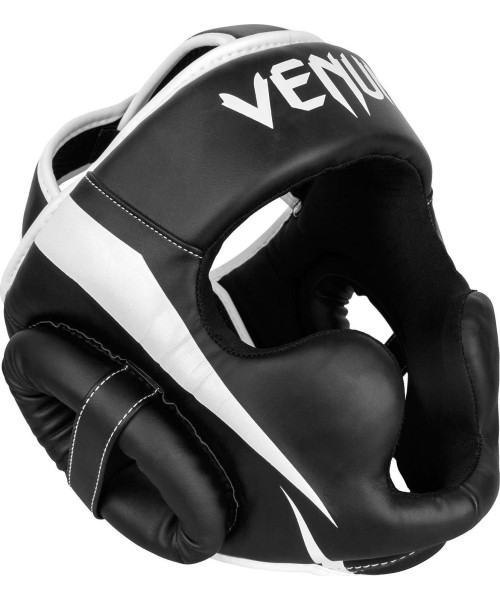 Boxing Helmets Venum: Headgear Venum Elite - Black/White