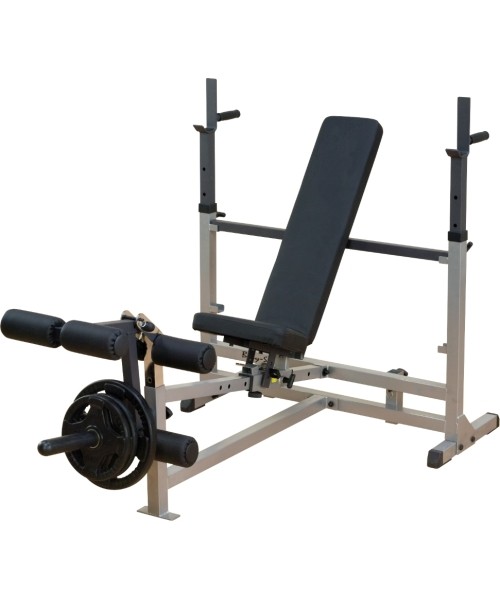 Barbell & Squat Stands Body-Solid: Multifunkcinis universalus suolelis Body Solid Bench PRO