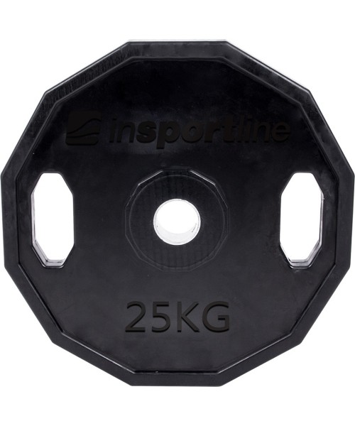 Rubber-Coated Ruberton Plates inSPORTline: Guma padengtas olimpinis svoris 50mm inSPORTline Ruberton 25kg