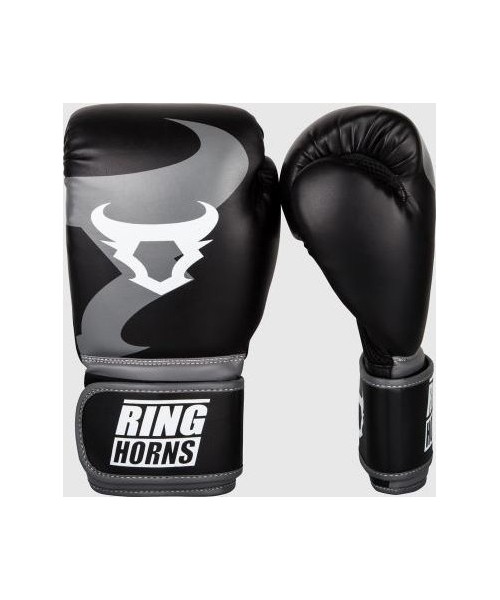 Boxing Gloves Ringhorns: Bokso pirštinės Ringhorns Charger - juodos