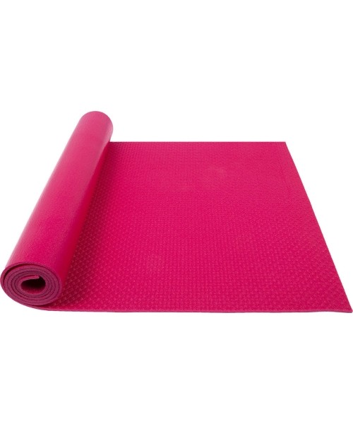 Treniruočių kilimėliai Yate: Jogos kilimėlis Yate PE 180x60x0,5 cm - rožinis