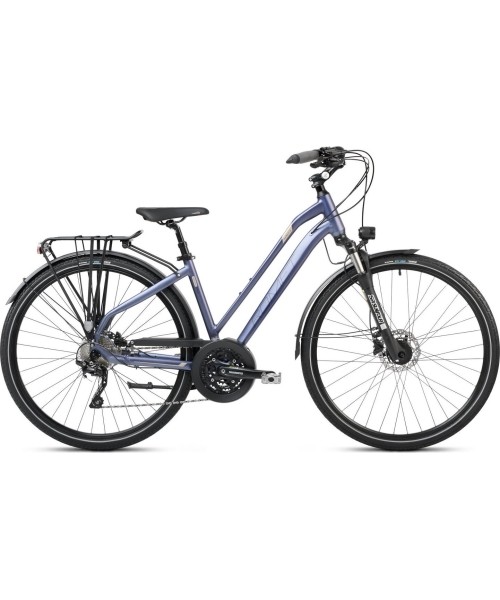 City Bikes Romet: Dviratis Romet Gazela 9 2024 violet-gold