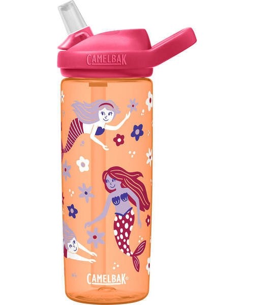 Gertuvės ir puodeliai CamelBak: eddy+ Kids 0,6L Floral Mermaid