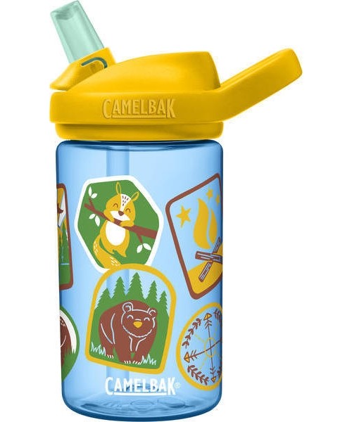 Gertuvės ir puodeliai CamelBak: eddy+ Kids 0,4L Explorer pleistrai