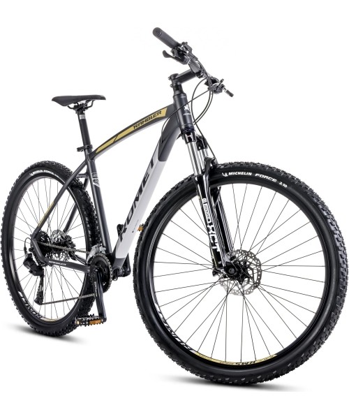 City Bikes Romet: Dviratis Romet Rambler R9.4 CS 2024 graphite-gold