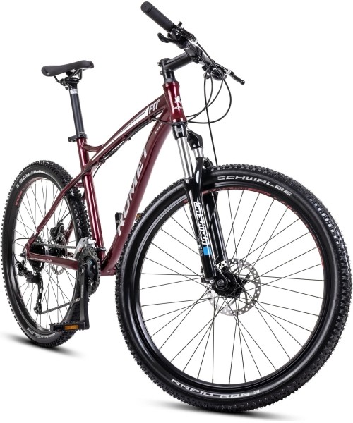 City Bikes Romet: Dviratis Romet Rambler FIT 26 2024 bordo-silver