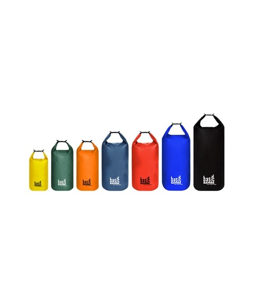 Waterproof Bags BasicNature:  Dry Bag Basic Nature 500D 10L, Yellow