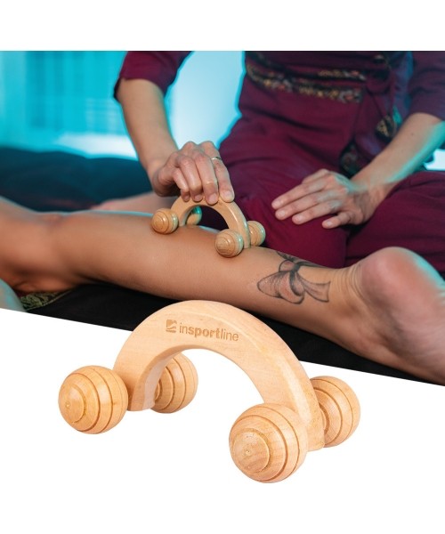 Smulkūs masažuokliai inSPORTline: Roller Massager inSPORTline Ponteleano