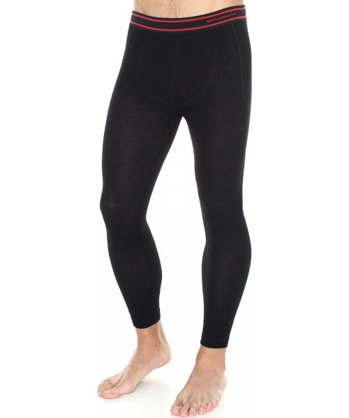 Pants and Shorts Brubeck: Brubeck Termo Kelnės Vyrams Active Wool Black