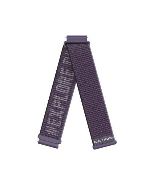 Laikrodžiai ir pulsometrai : COROS 20mm Nylon Band - Purple
