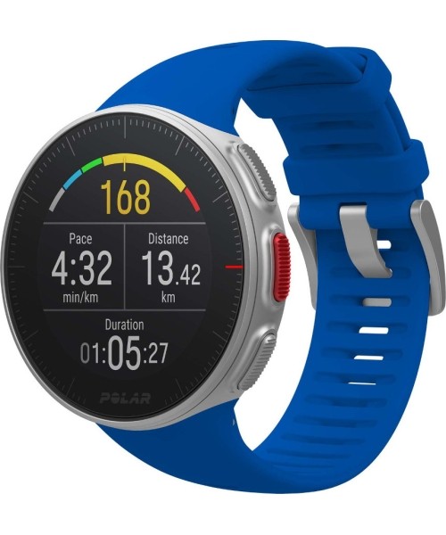 Laikrodžiai ir pulsometrai Polar: Sportinis laikrodis POLAR Vantage V Blue