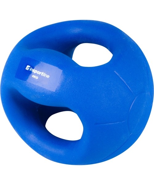 Medicine Balls With Handles inSPORTline: Medicininis kamuolys su rankenomis inSPORTline GrabMe 4kg
