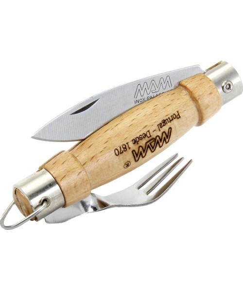 Multifunction Tools and Knives MAM: Sulankstomas peilis su šakute MAM Traditional 2020, 6.1cm