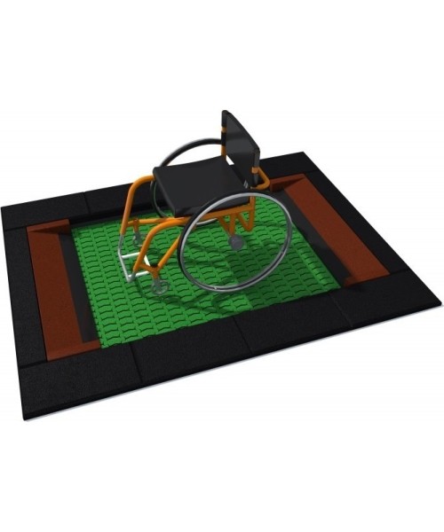 In-ground trampolines : Trampoline Inter-Play Orta-I 150 x 200