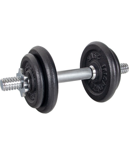 Adjustable Dumbbells inSPORTline: Keičiamo svorio metalinis hantelis inSPORTline 5–10kg
