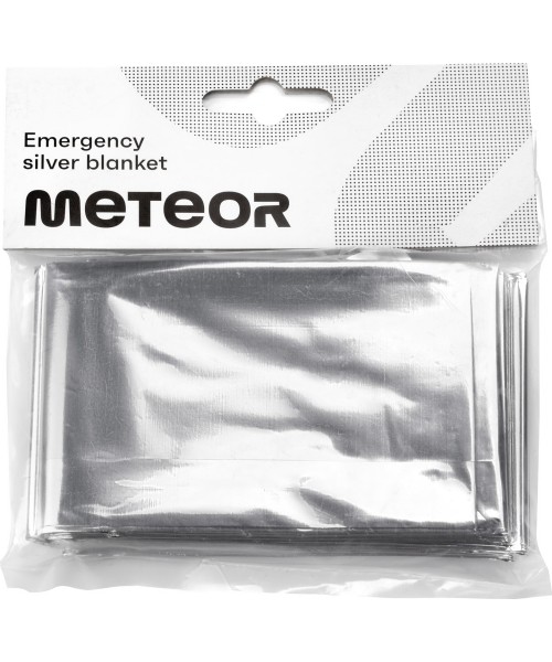 Išgyvenimo reikmenys ir jų rinkiniai Meteor: Terminė plėvelė Meteor, sidabro spalvos