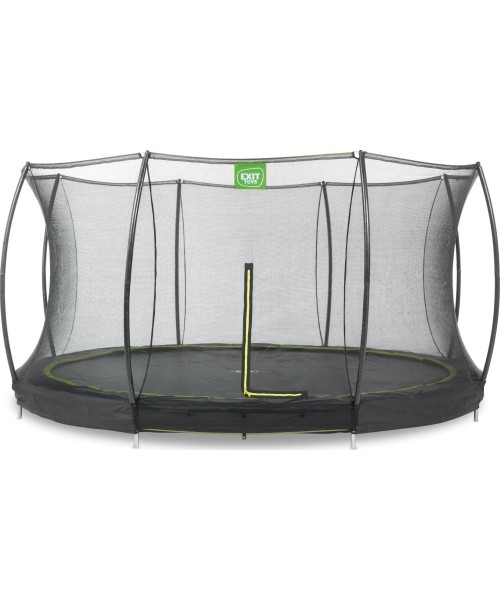 In-ground trampolines Exit: Įkasamas batutas su tinklu Exit Silhouette