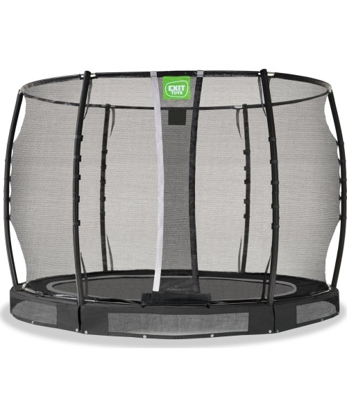 Įleidžiami batutai Exit: EXIT Allure Premium ground trampoline ø305cm - black