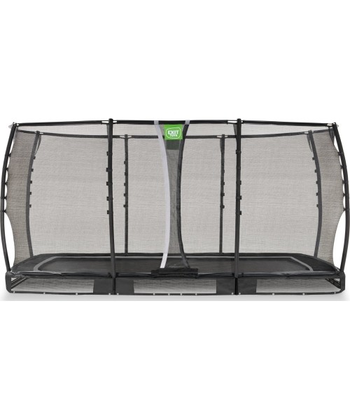 Įleidžiami batutai Exit: EXIT Allure Premium ground trampoline 244x427cm - black