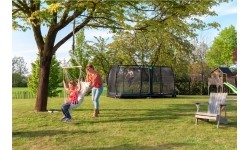 In-ground trampolines Exit: EXIT Allure Premium ground trampoline 244x427cm - black
