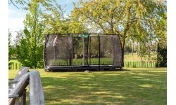 In-ground trampolines Exit: EXIT Allure Premium ground trampoline 244x427cm - black