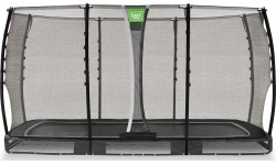In-ground trampolines Exit: EXIT Allure Classic ground trampoline 214x366cm - black