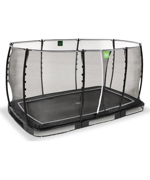 In-ground trampolines Exit: EXIT Allure Classic ground trampoline 214x366cm - black