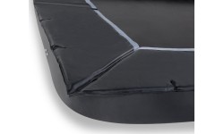 In-ground trampolines Exit: EXIT Dynamic ground level trampoline 275x458cm with safety net - black
