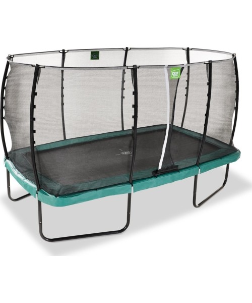 On-ground trampolines Exit: EXIT Allure Classic trampoline 244x427cm - green