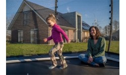 On-ground trampolines Exit: EXIT Allure Classic trampoline 244x427cm - green