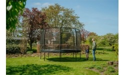 On-ground trampolines Exit: EXIT Allure Premium trampoline ø366cm - black